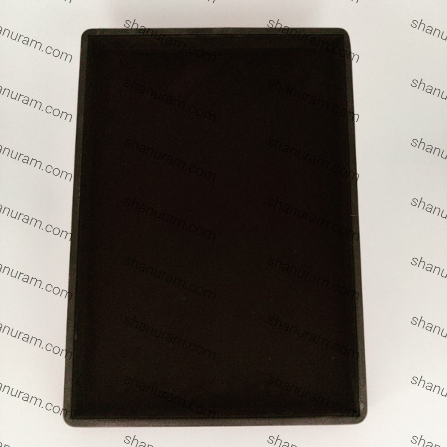 Rexine Black Suede Fabric Jewellery Display Tray