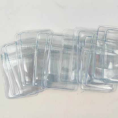Hard Zip Lock Hard Zip Lock Pouch 100 Pcs (6x8 cm) – Heavy-Duty Resealable Packaging Bags for Jewelry & Accessories