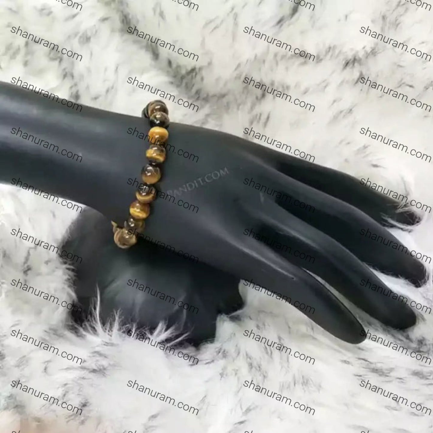 Natural Tiger Eye Bracelet for Men & Women | Genuine Gemstone Beaded Bracelet |
