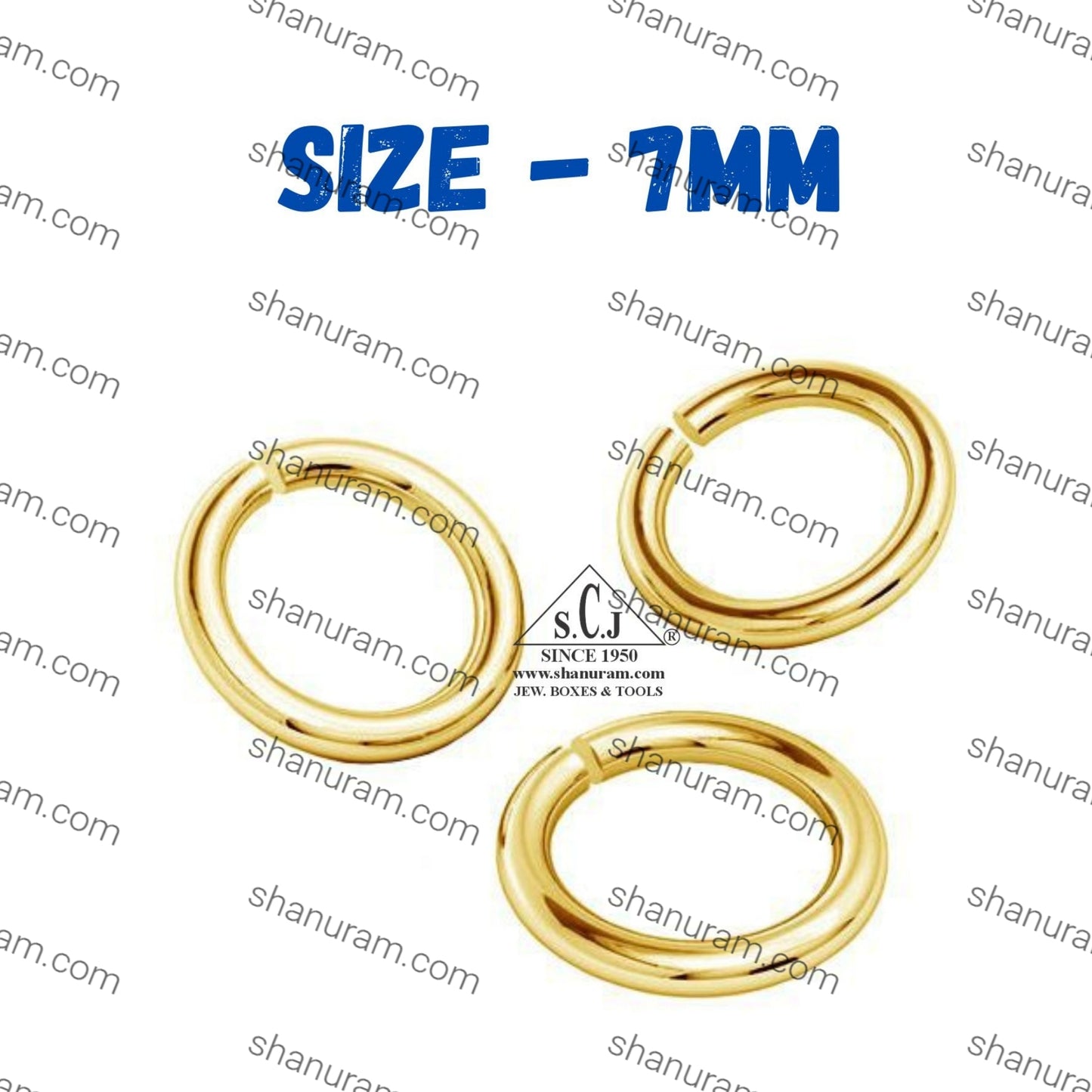 SCJ Open Jump Rings, 100g