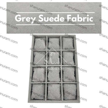 12-Grid Bracelet Jewellery Stock Display Tray