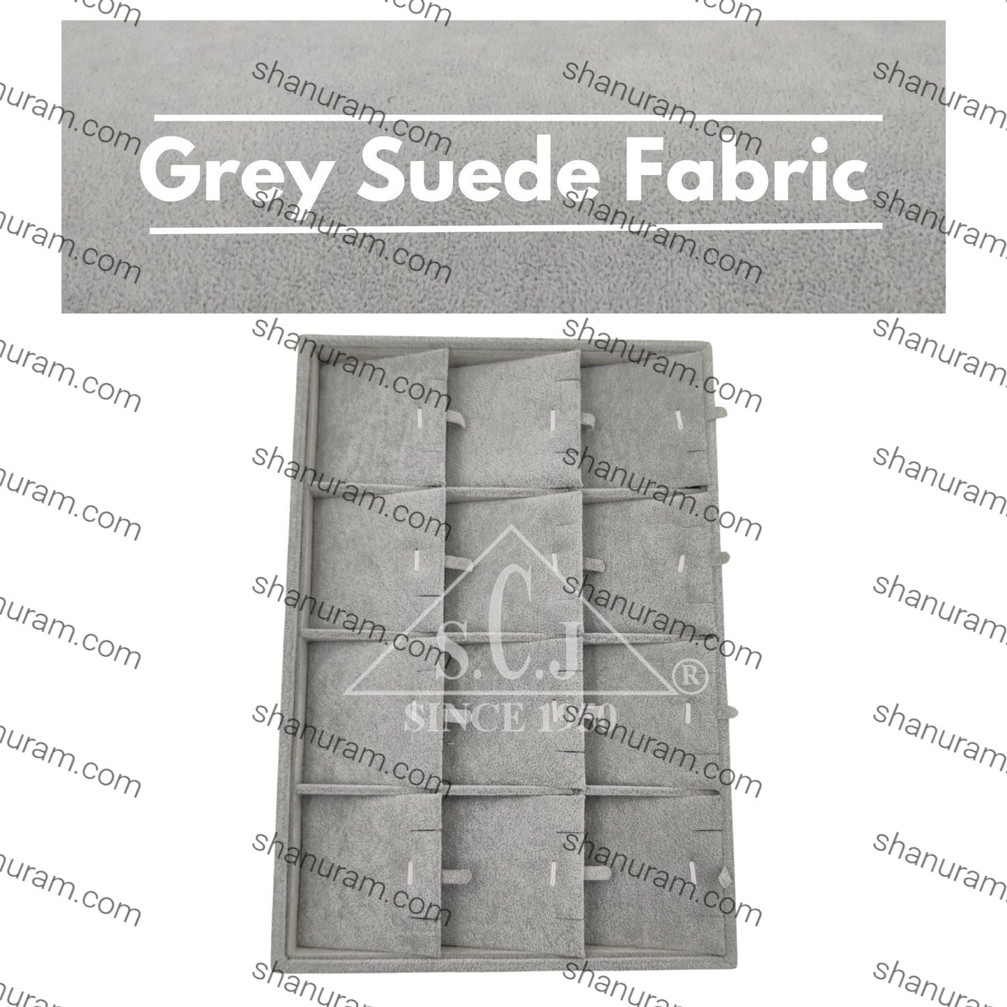 12-Grid Ear-ring and Pendant Jewellery Display Tray