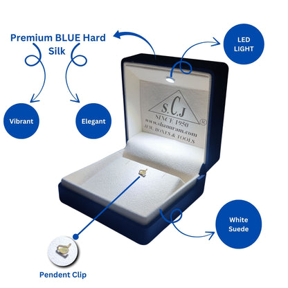 Premium Blue Silk Series Pendant LED Light Box