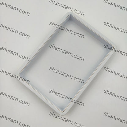 Medium White Rexine Tray