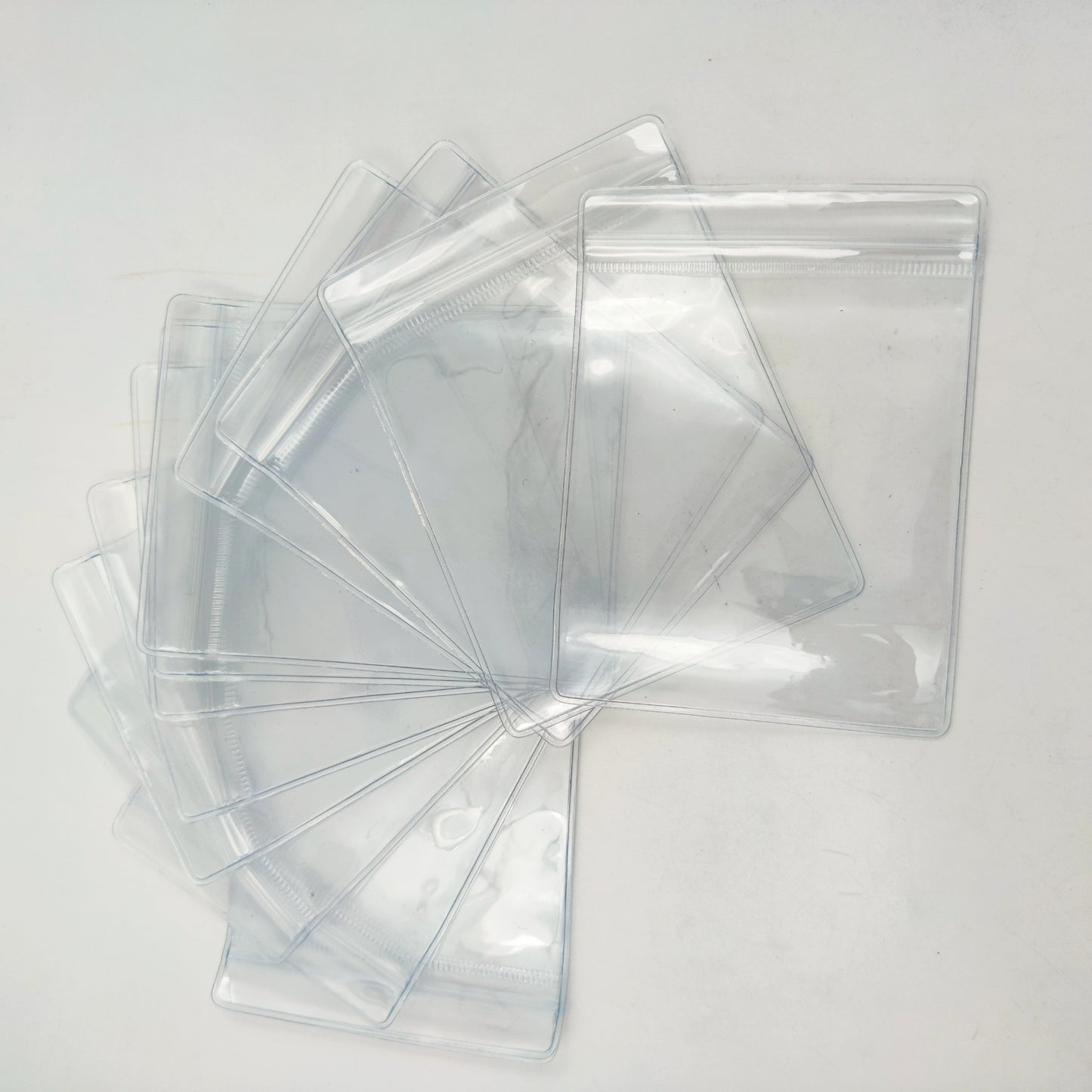 Hard Zip Lock Pouch – 100 Piece Pack (10x14 cm) | Durable Resealable Storage Bags