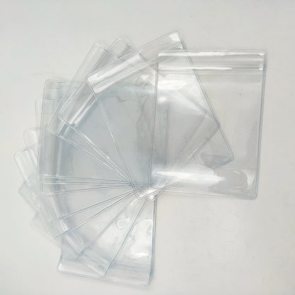 Hard Zip Lock Pouch – 100 Piece Pack (10x14 cm) | Durable Resealable Storage Bags