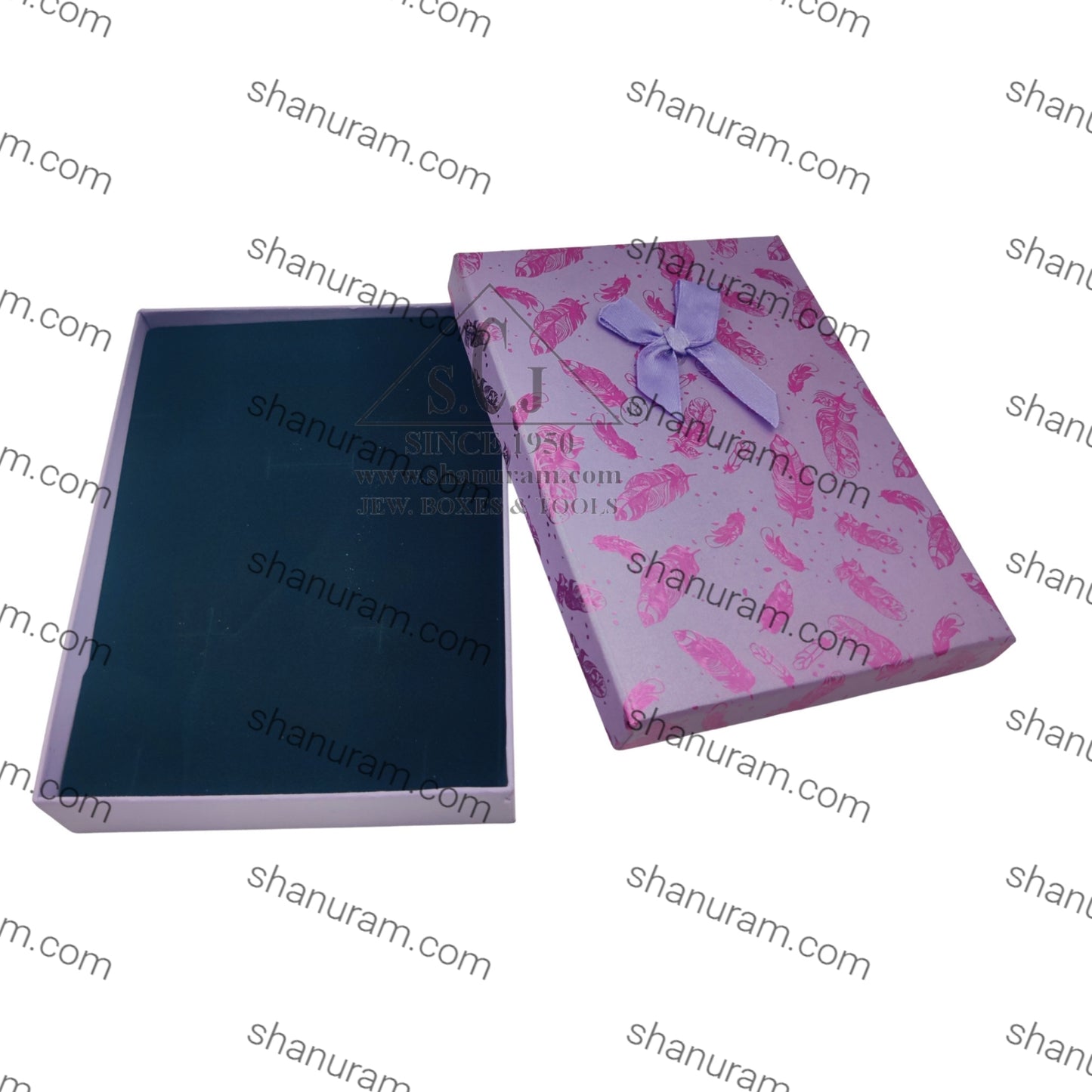 Leaf Printed Jewellery Gift Boxes (6 Pieces Pack) – Multipurpose Jewellery Packaging