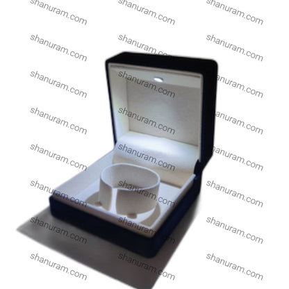 Premium Blue Silk Series Single Bangle LED Light Box