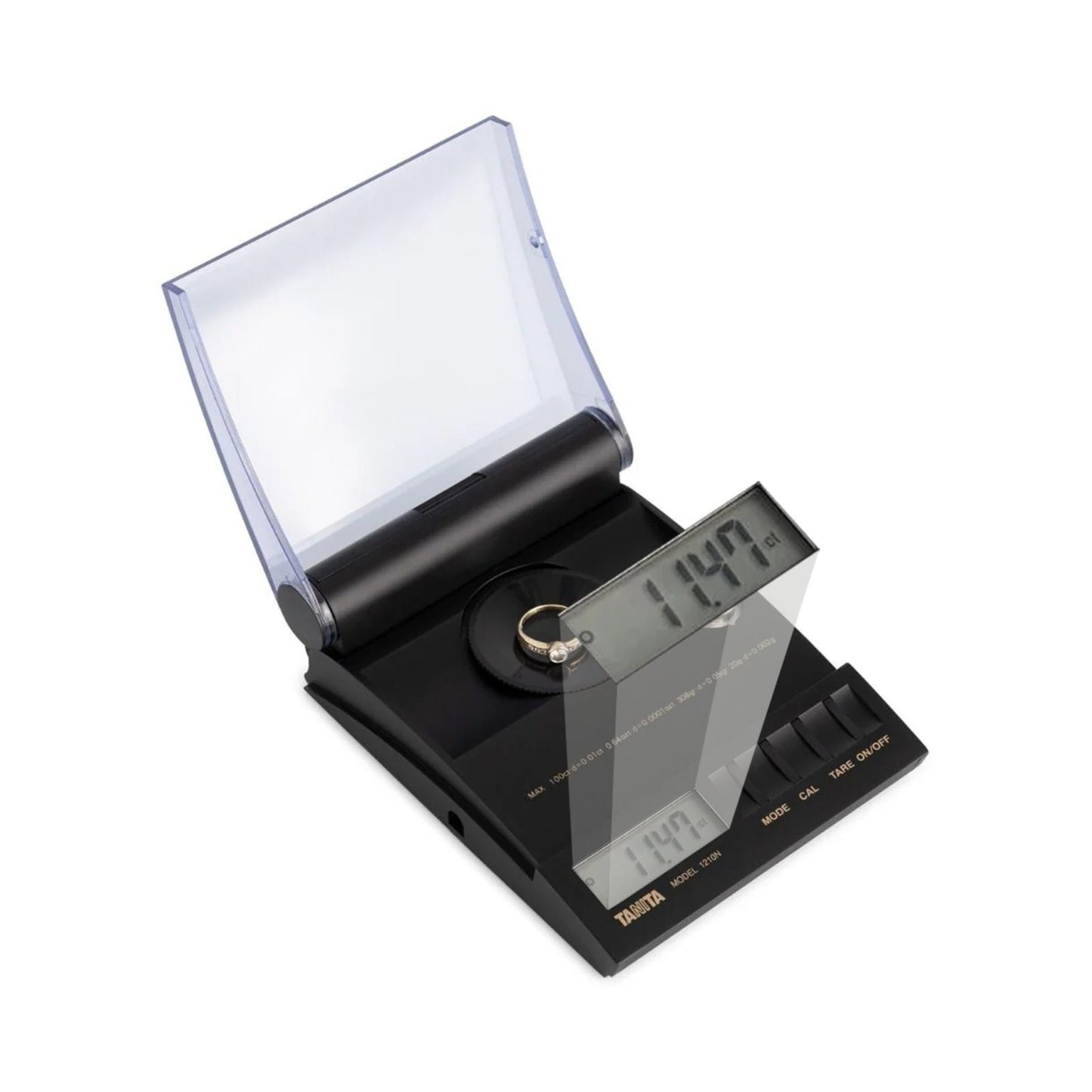 Tanita 1210N Digital Jewellery Scale – 20g x 0.002g | High-Precision Carat & Gram Weighing Scale