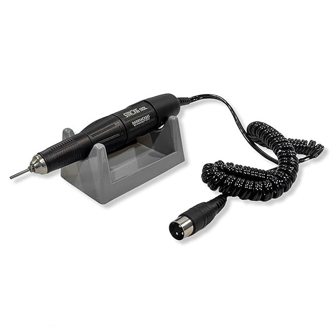 Strong 204 Micro Motor Handpiece & Control Box Polishing Handpiece 220v Polish Motor Grinding Machine for Jewellery/Grinding Polish 35000r/min