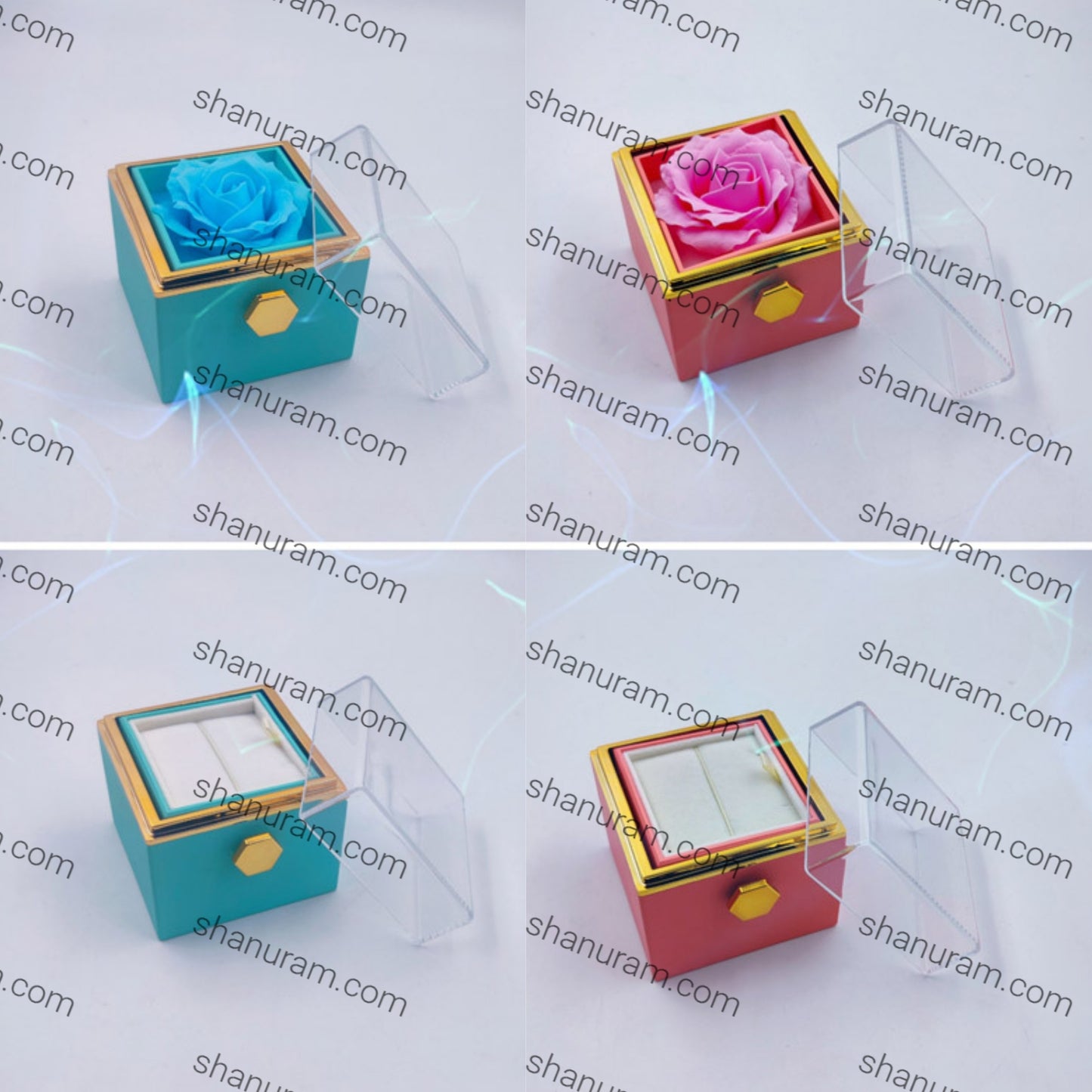 SCJ Pendant Flower Jewellery Box
