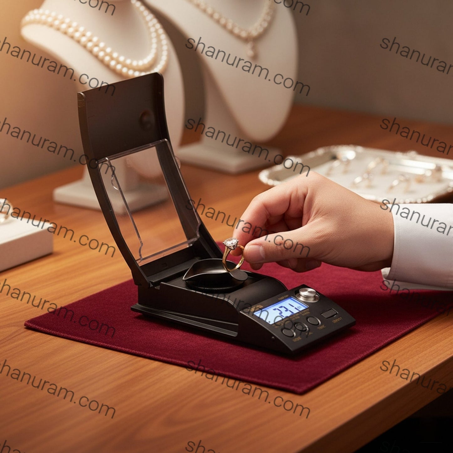 Jewellery Scale Model 1230 – Professional Diamond &amp; Gemstone Carat Scale