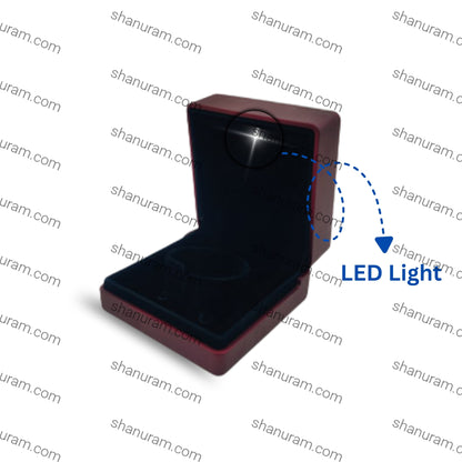 Premium Red Silk Series Single Bangle LED Light Box