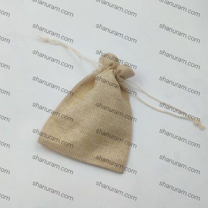 SCJ Jute Pouch – Eco-Friendly Small Jute Bags for Gift, Jewelry, Packaging (10 x 14 cm, 50 pcs)