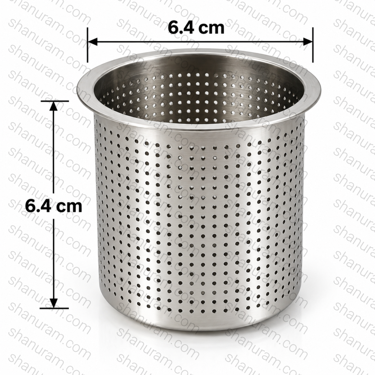 Diamond Washing Jar with Stainless Steel Mesh Basket | Jewellery Cleaning & Polishing Jar