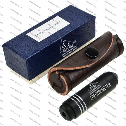 SCJ Pocket Diffraction Grating Gemological Spectroscope for Quick Gemstone Identification