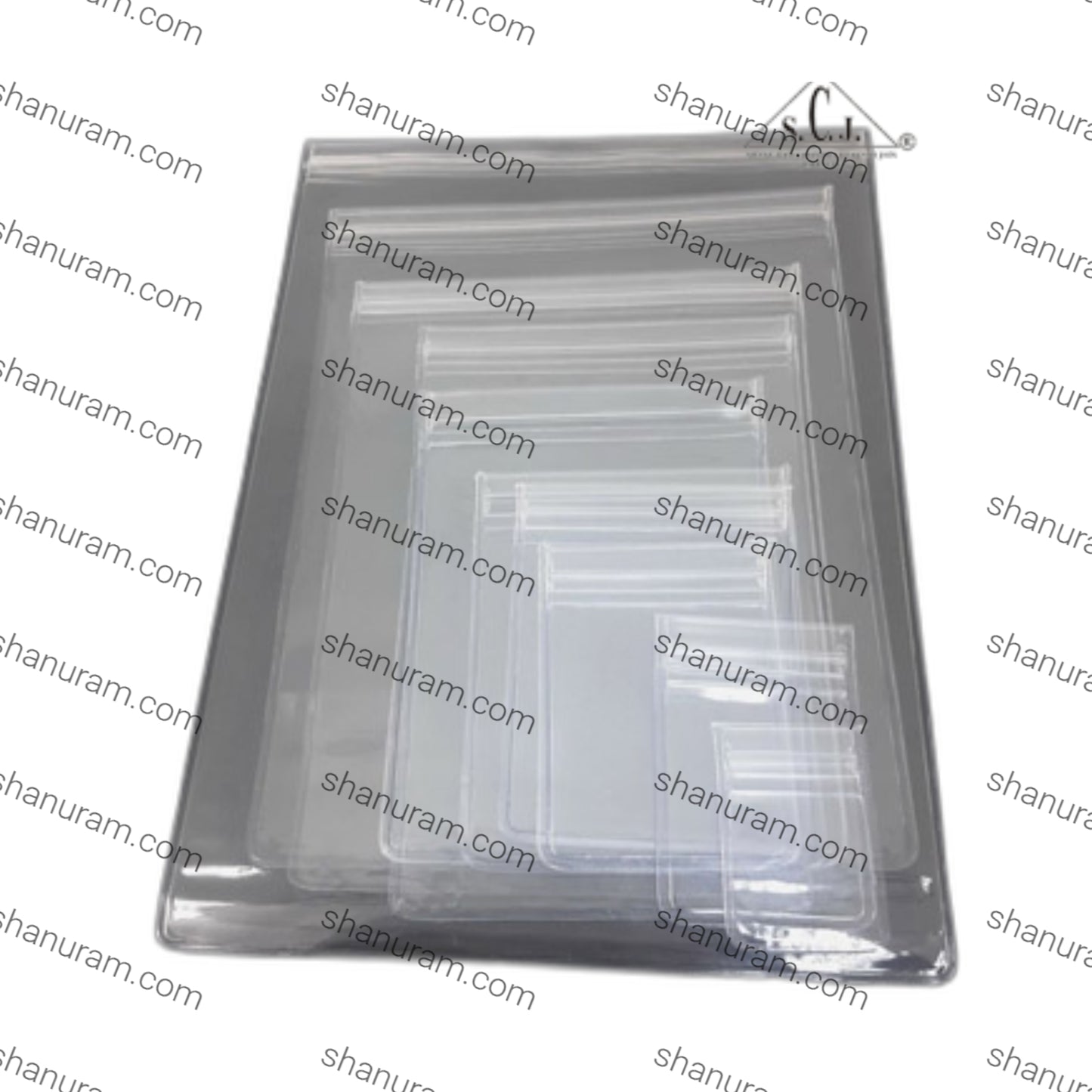 Hard- Zip lock Pouch 100 piece/pack 8*12 (cm)