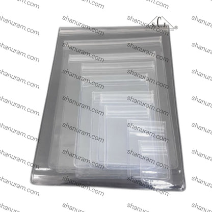 Hard- Zip lock Pouch 100 piece/pack 8*12 (cm)