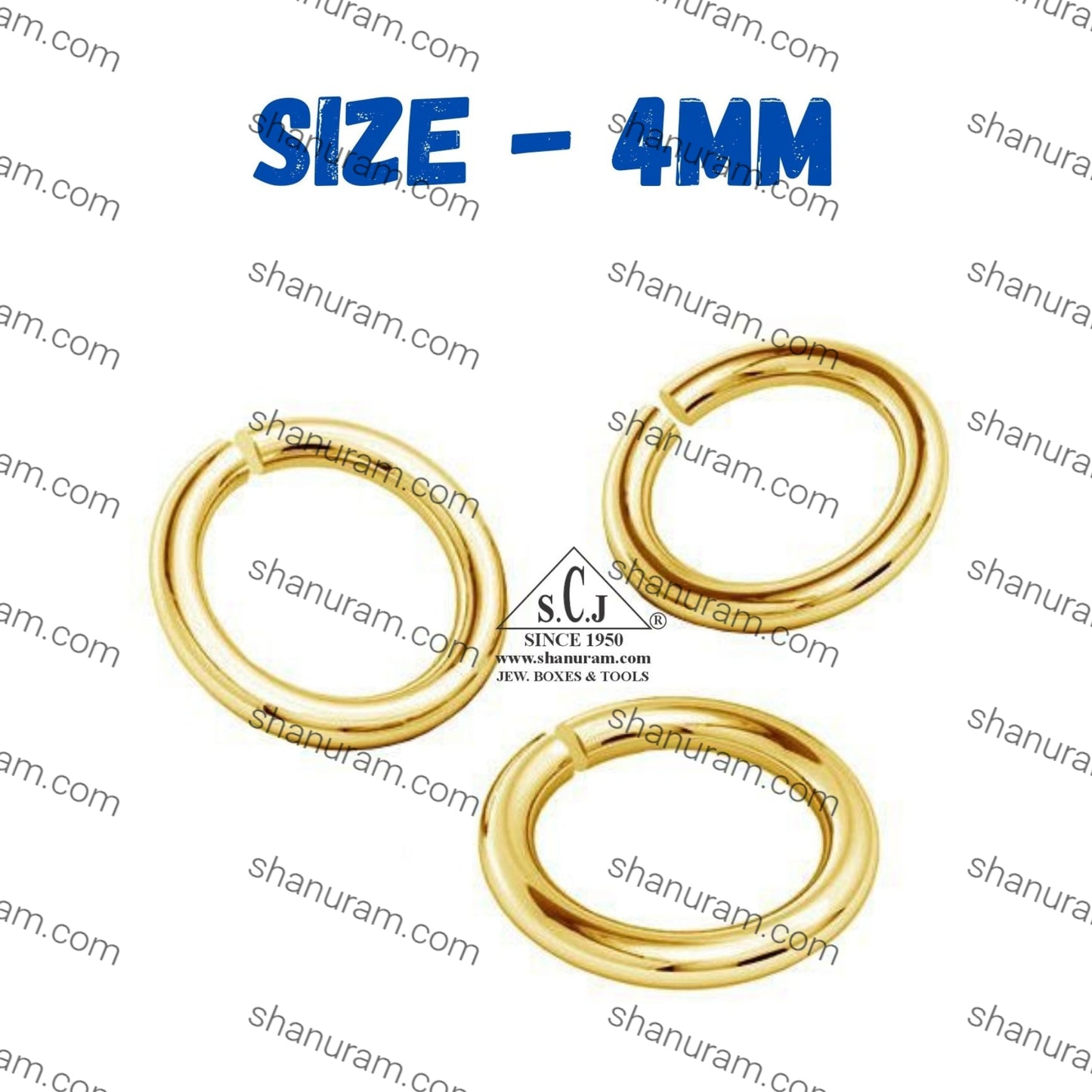 SCJ Open Jump Rings, 100g