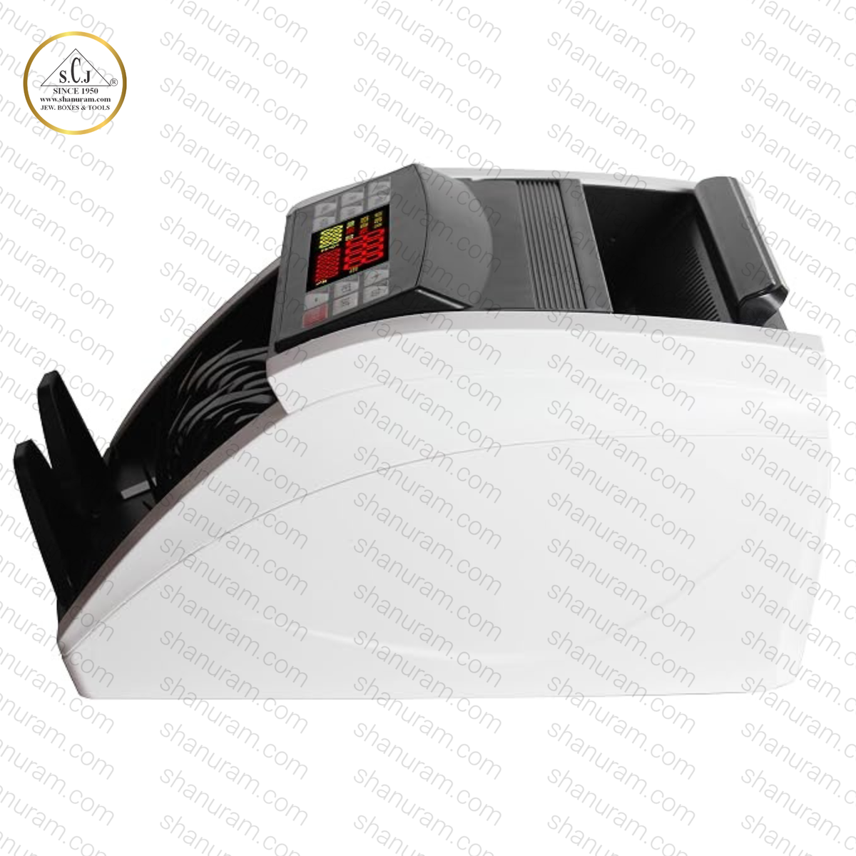 SCJ Semi Value Currency Counting Machine with Fake Note Detection | UV, MG & IR