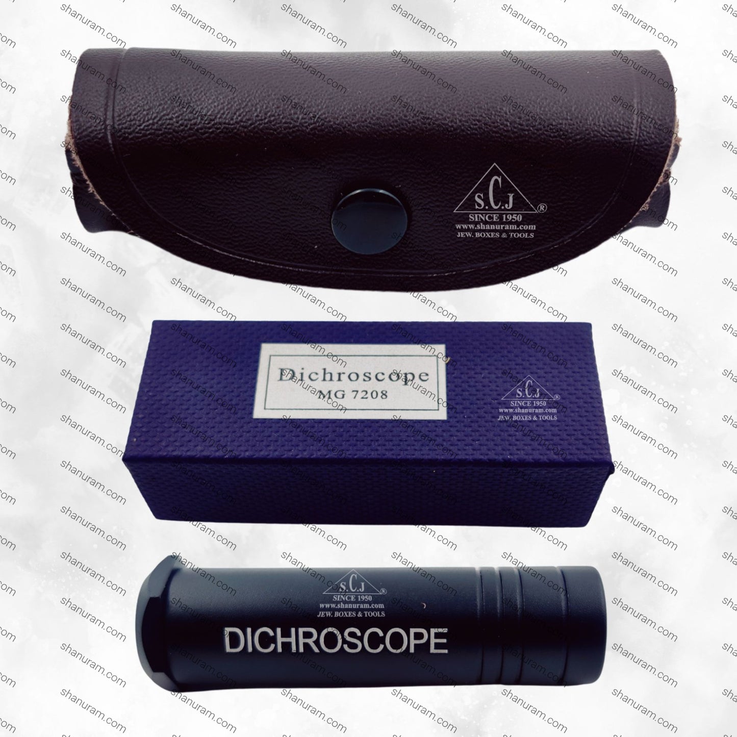 Heavy Duty Calcite Dichroscope for Gemstone Testing to Detect Trichroic and Pleochroic Colors for Accurate Gemstone Identification  Ideal Gemological Tool with Metal Body for Jewelers and Diamond Testing.