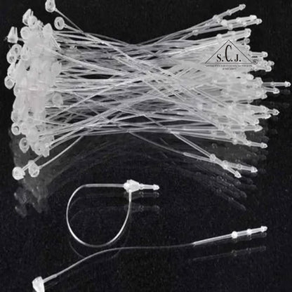 Transparent 7 inch PP Loop Pin, For Industrial