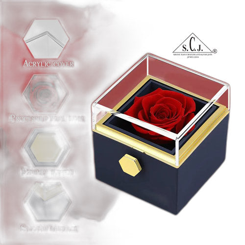 SCJ Pendant Flower Jewellery Box