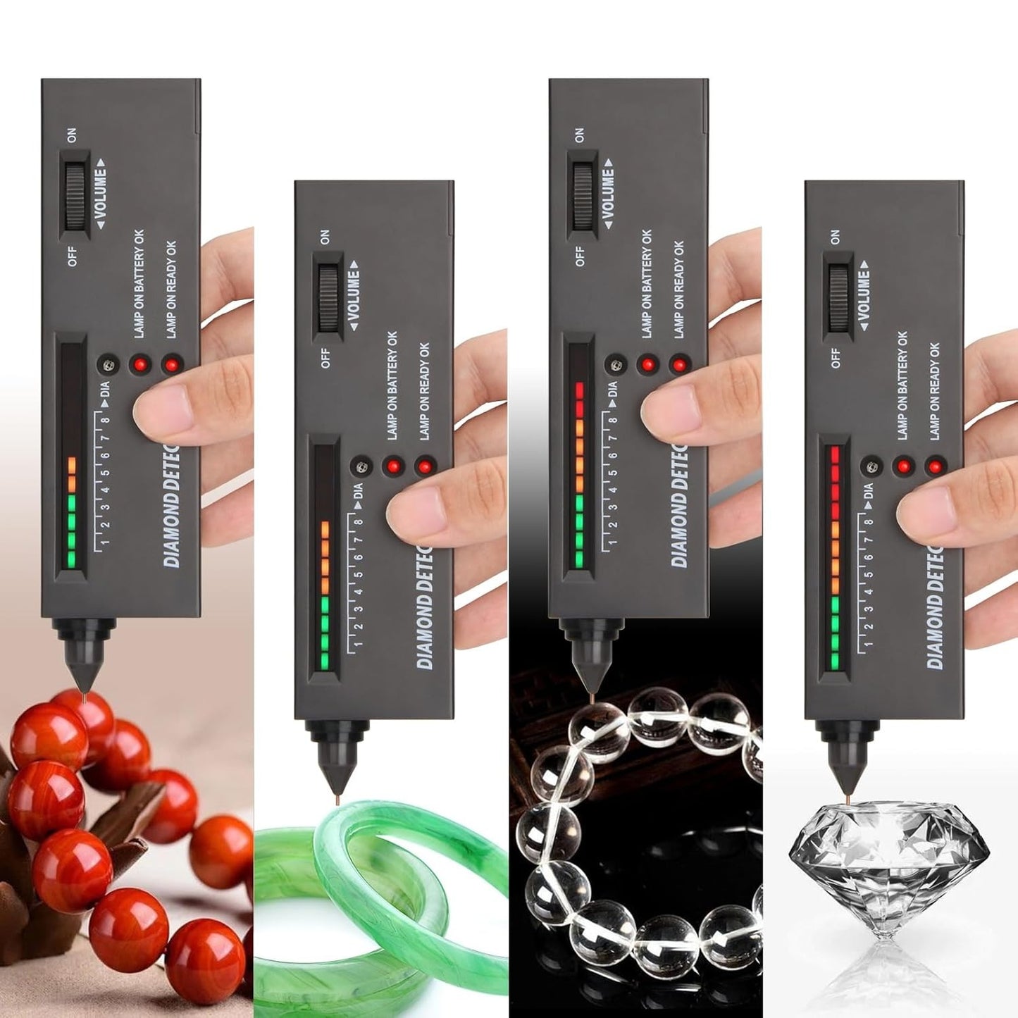 Professional Diamond Tester Pen – Portable High-Accuracy Gemstone Detector for Jewelers