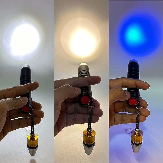 Identification Flashlight For Checking Stone Structure & Quality