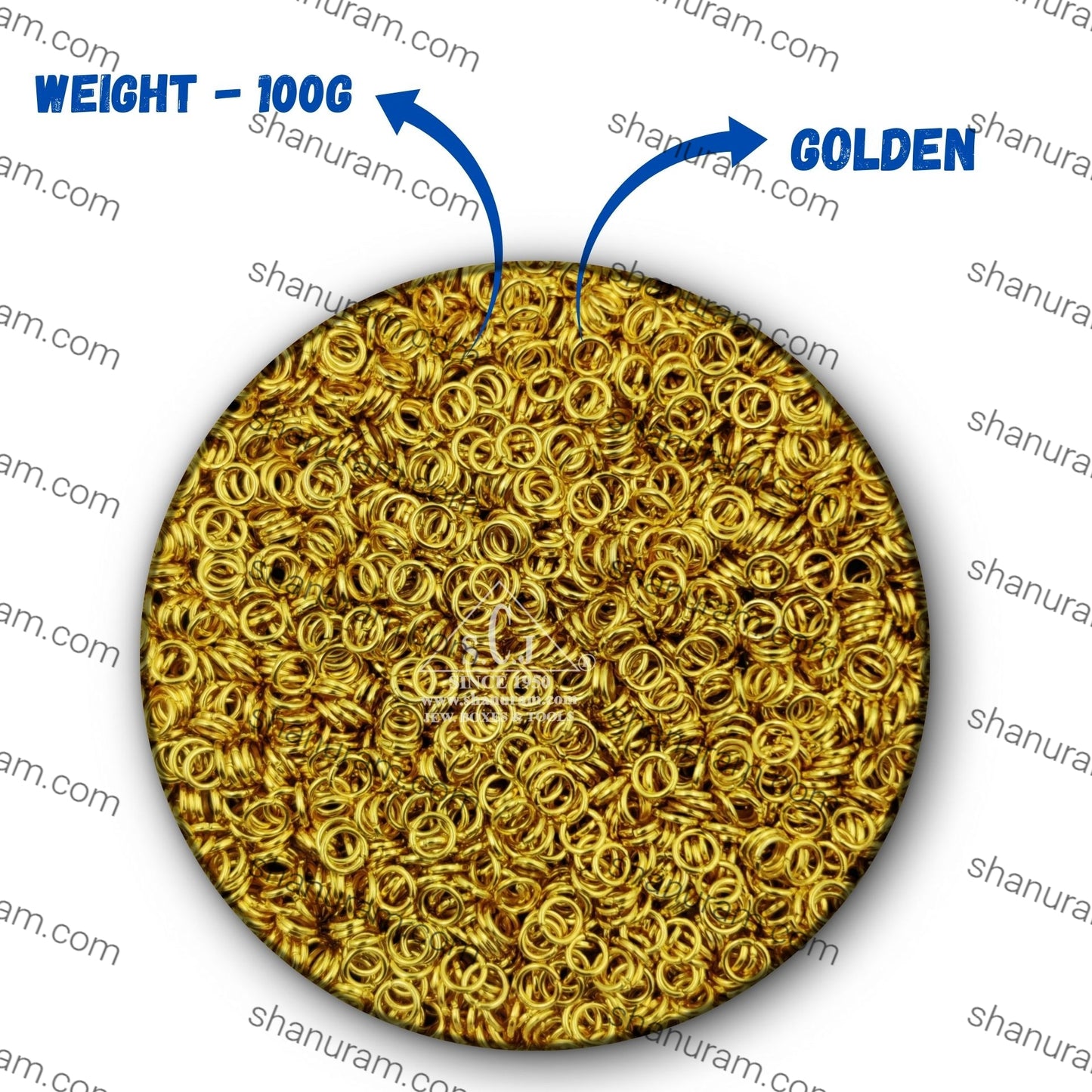 SCJ Open Jump Rings, 100g