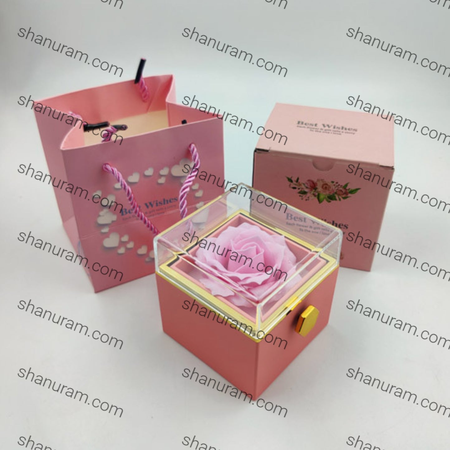 SCJ Pendant Flower Jewellery Box