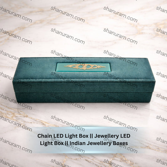 Chain LED Light Box || Jewellery LED Light Box || Indian Jewellery Boxes