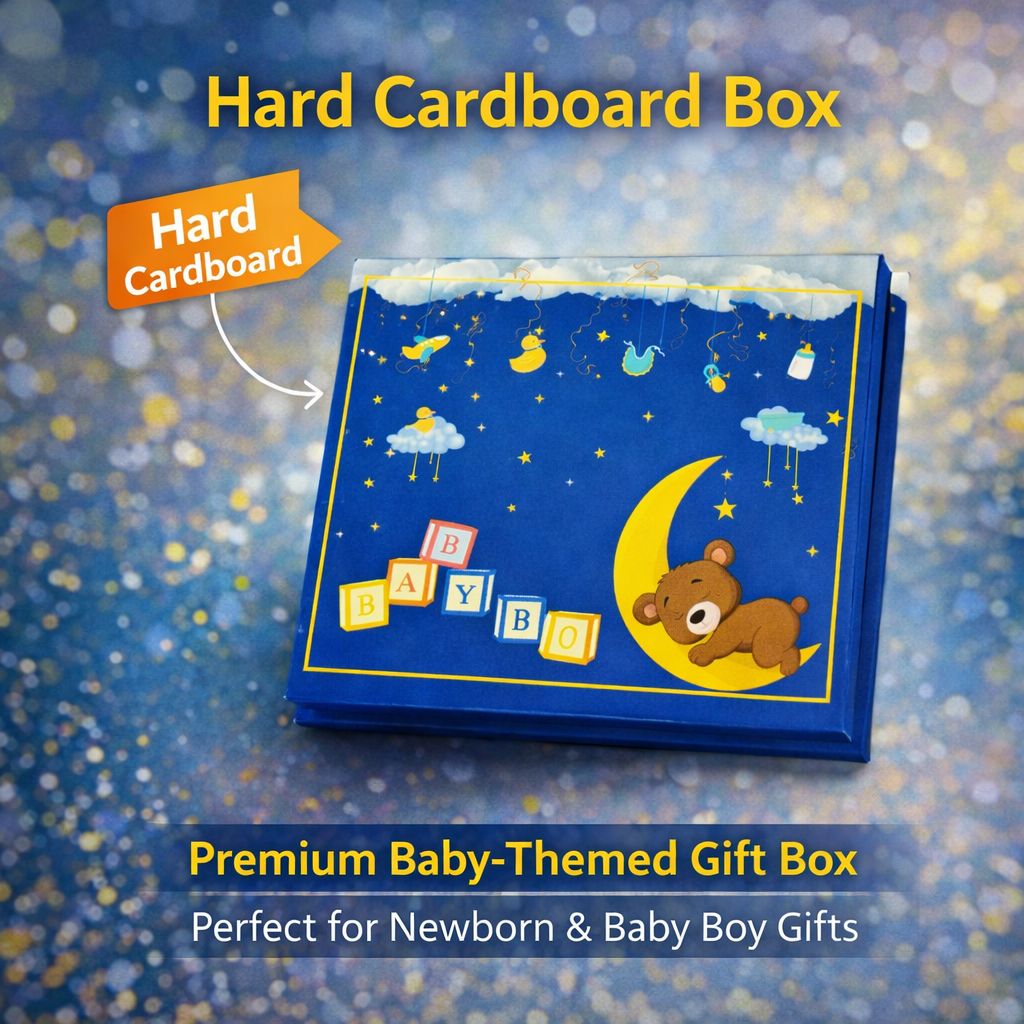 1 Gram Pure Silver Gift Coin in Premium Baby-Themed Hard Cardboard Box