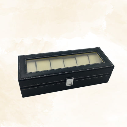 Premium Yellow Cushion Watch Display Box