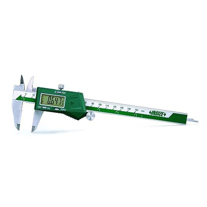 Insize Digital Vernier Caliper 150mm (6 Inch) – Stainless Steel Electronic Measuring Tool with LCD Display & Protective Case