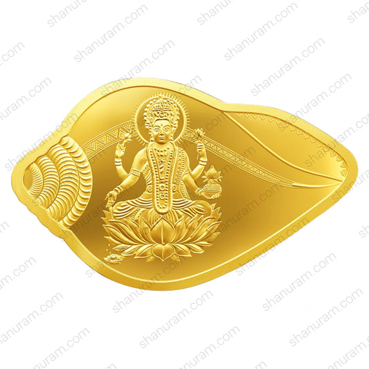 MMTC-PAMP 20g 24K 999.9+ Pure Gold Coin – Goddess Lakshmi Diya Design