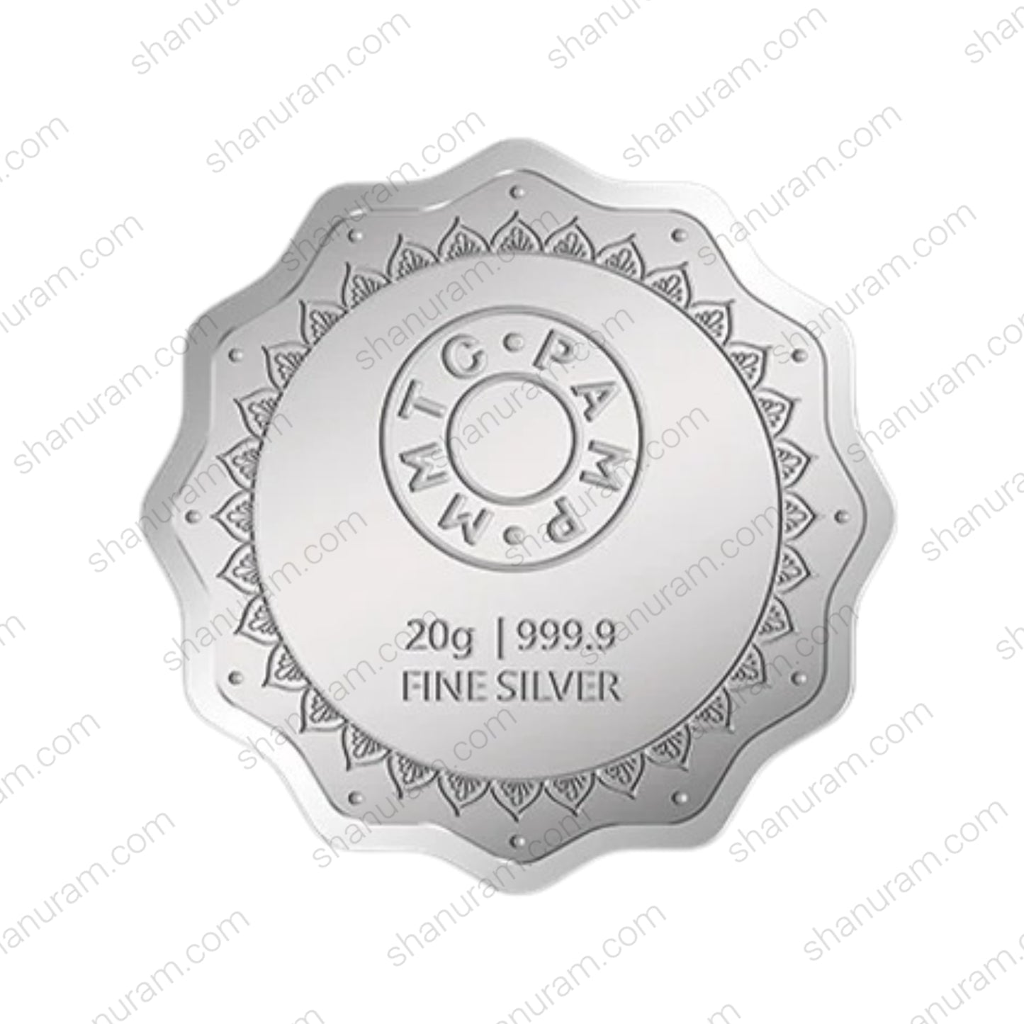 MMTC-PAMP 20 Gram 999.9+ Pure Silver Coin – The Purest Bond