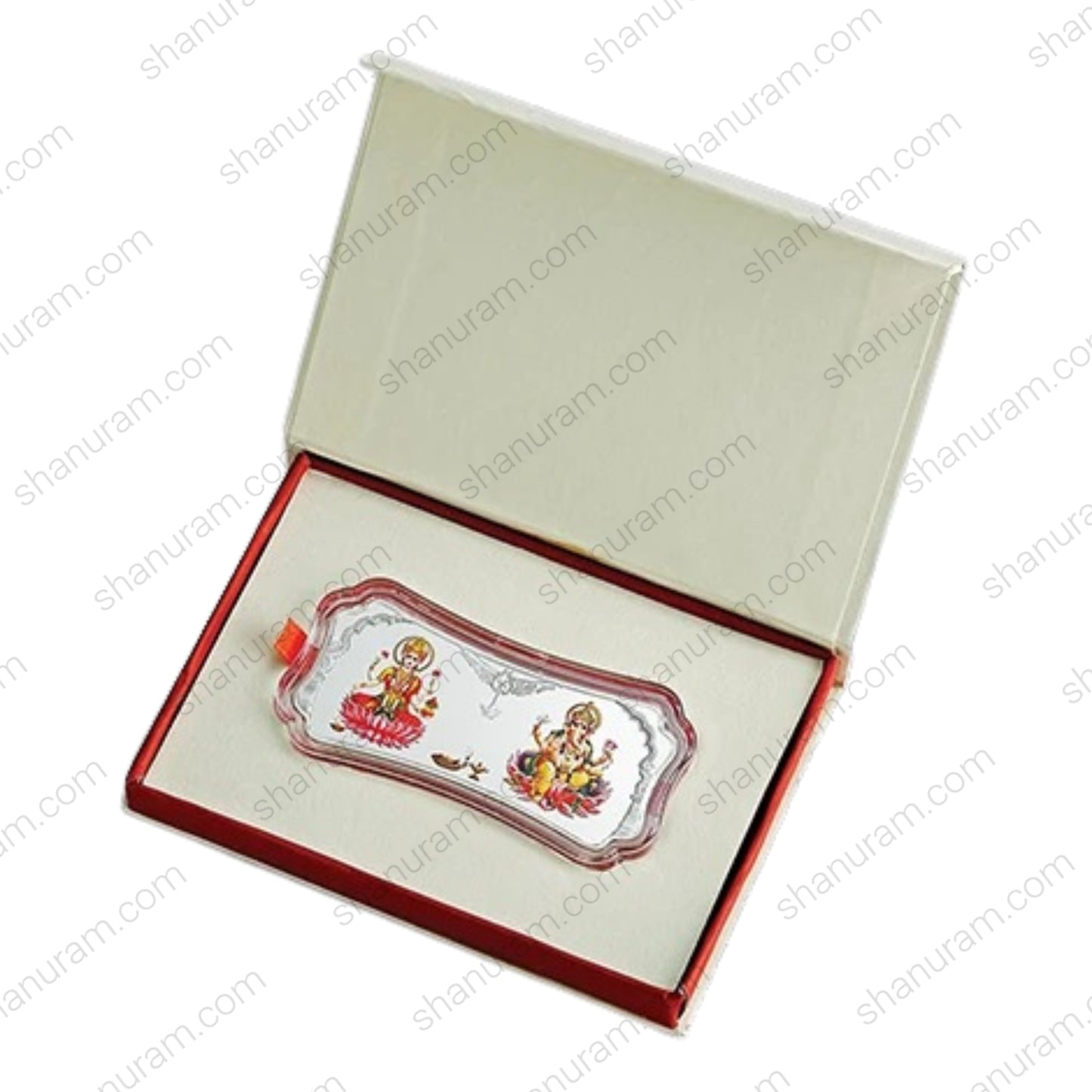 MMTC-PAMP 50 Gram 999.9 Pure Silver Bar – Lakshmi Ganesha Design