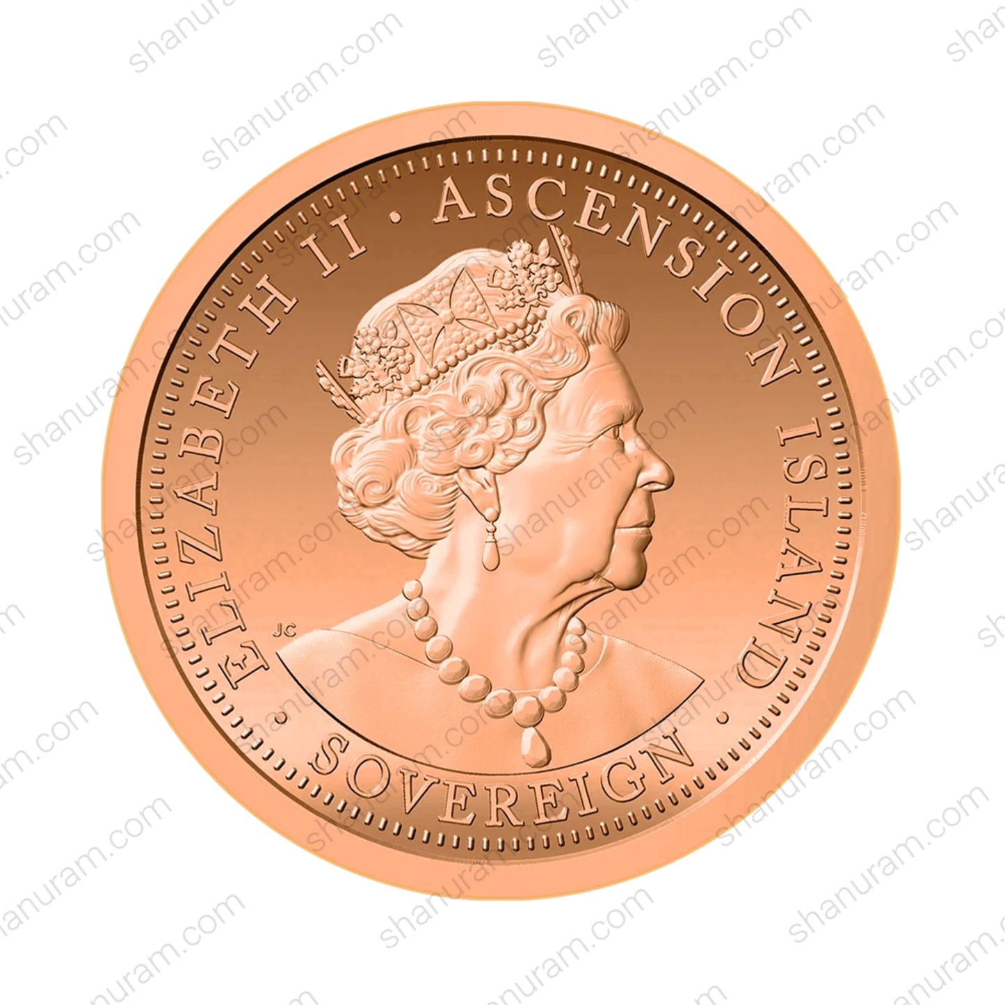 MMTC-PAMP The Sovereign 8g 22K 916.7+ Gold Coin – Queen Elizabeth II & St. George Design