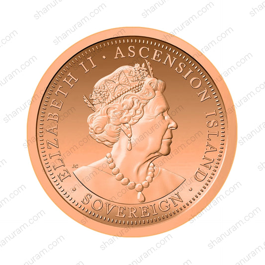 MMTC-PAMP The Sovereign 8g 22K 916.7+ Gold Coin – Queen Elizabeth II & St. George Design