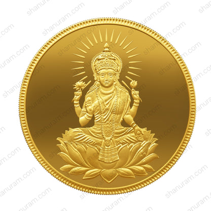 MMTC-PAMP 5g 24K 999.9 Pure Gold Coin – Goddess Lakshmi Design