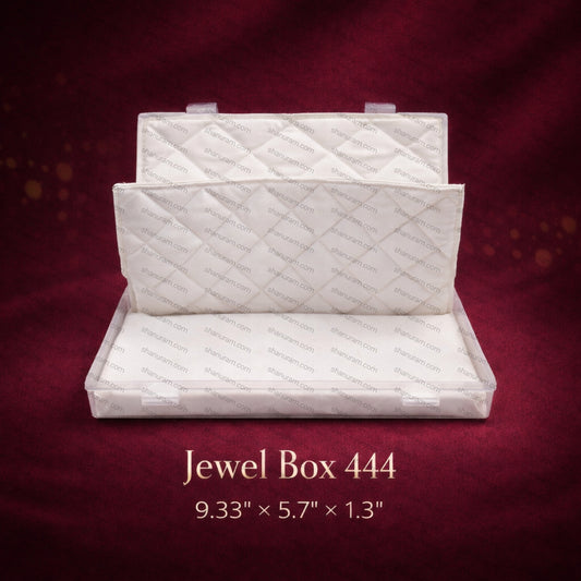 Jewel Box 444 | Double Flap | Medium Necklace Set Box