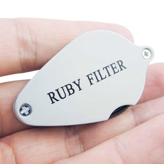 SCJ Foldable Ruby Filter for Emerald & Gemstones Jewellery Identification Tool