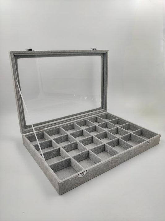 24-Grid Jewellery Storage Box