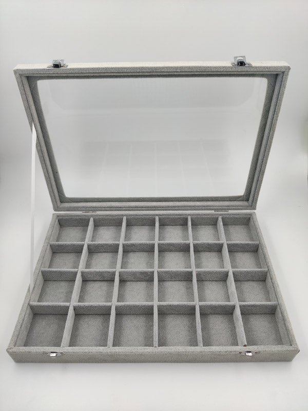 24-Grid Jewellery Storage Box