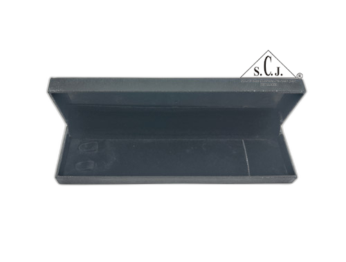 Black Crocodile Texture Small Chain Box