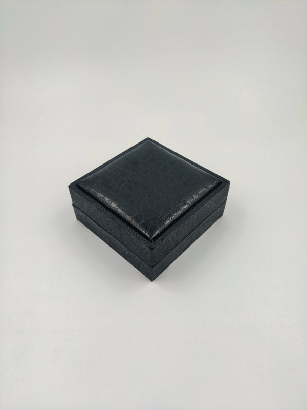 Black Crocodile Texture Single Bangle Box