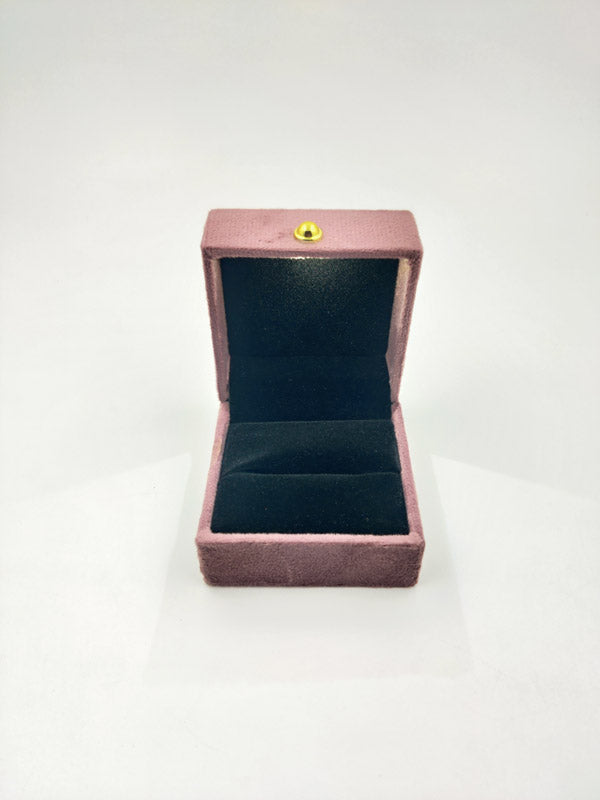 Pink Cuthley Texture Suede Fabric Ring LED Light Box