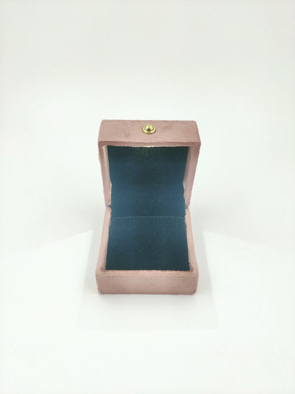 Pink Cuthley Texture Suede Fabric Earring/tops LED Light Box