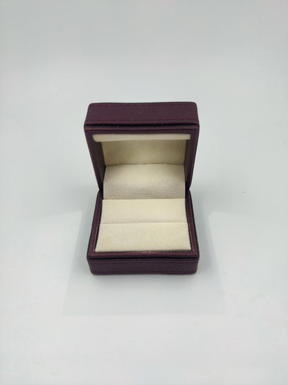 Leather Type Marble Polish Ring LED Light Box